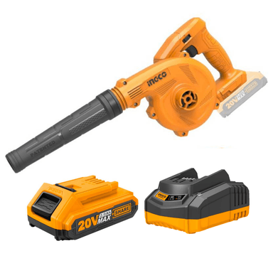 SOPLADORA 20V INCLUYE CARGADOR Y BATERIA INGCO