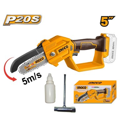 MOTOSIERRA INGCO CGSLI2058 MINI 5' 20V - 2