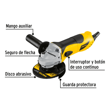 COMBO PRETUL AMOLADORA 4 ½ 700W + ESMERIL BANCO 5' - 3