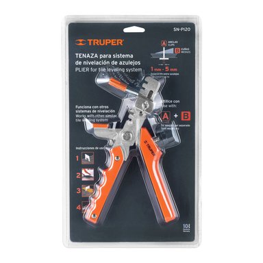 PINZA NIVELACIÓN MAYÓLICA TRUPER CF-100516 NARANJA - 4