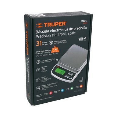 BALANZA TRUPER DIGITAL PRECISIÓN CF-102317 3KG - 4