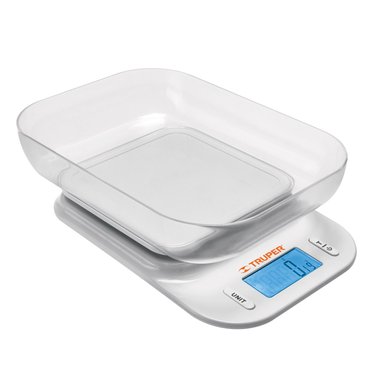 BALANZA TRUPER DIGITAL COCINA PLATO ABS CF-102421 5 KG