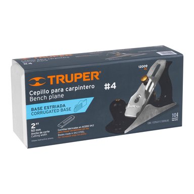 CEPILLO TRUPER CF-12009 CARPINTERO #4 ESTRIADA - 5