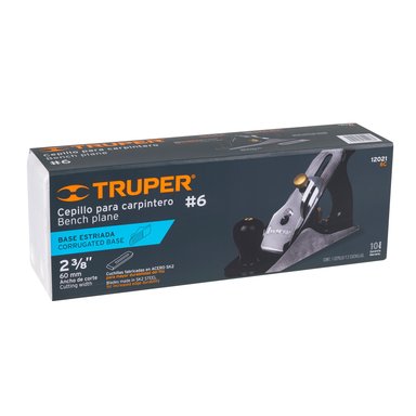 CEPILLO TRUPER CF-12021 CARPINTERO #6 ESTRIADA - 6