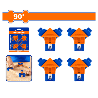 PRENSAS ESQUINERAS WCZ6E01 DE PLÁSTICO WADFOW PACK X4 - 4