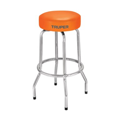 BANCO TRUPER 51574 ASIENTO GIRATORIO METALICO NARANJA