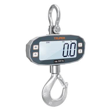 BALANZA TRUPER ELECTRÓNICA COLGANTE 102543 500KG - 1
