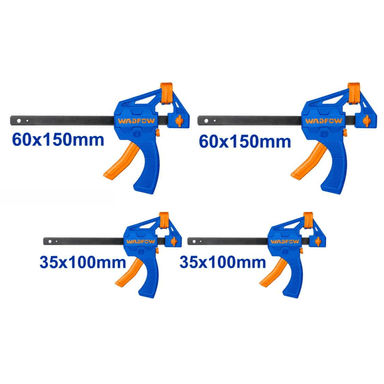 KIT WCZ4E21 DE PRENSA RÁPIDA AUTOJUSTABLE 4' Y 6' WADFOW - 2