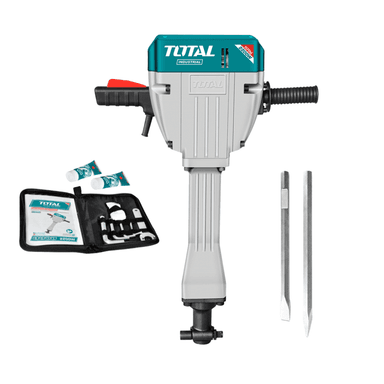 MARTILLO DEMOLEDOR TOTAL TH220502 2200 WATTS HEX 75 JOULES 30KG INDUSTRIAL