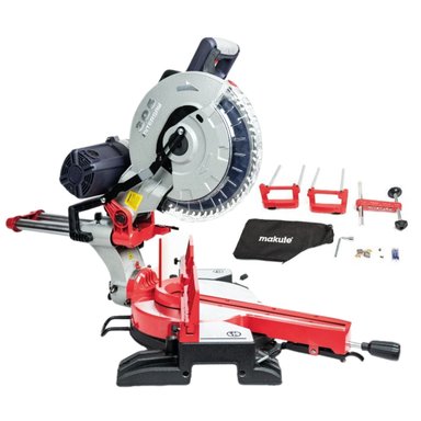 SIERRA INGLETEADORA MAKUTE MS121-305 2000 WATTS TELESCOPICA 12' INDUSTRIAL