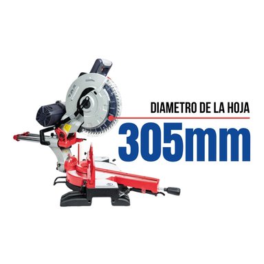 SIERRA INGLETEADORA MAKUTE MS121-305 2000 WATTS TELESCOPICA 12' INDUSTRIAL - 3