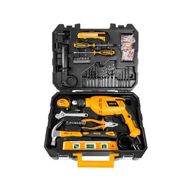 TALADRO INGCO HKTHP11021 PERCUTOR 650W + 101 PIEZAS