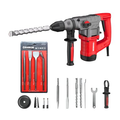 ROTOMARTILLO SDS PLUS 1050W + CINCELES RANKOR