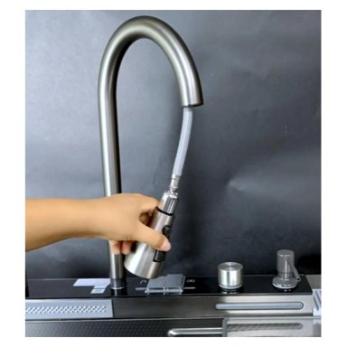 'LAVADERO DE COCINA MULTIFUNCIONAL ACERO INOX SMART PREMIUM INDUSTRIAL ALFA ALF-556 ' - 3