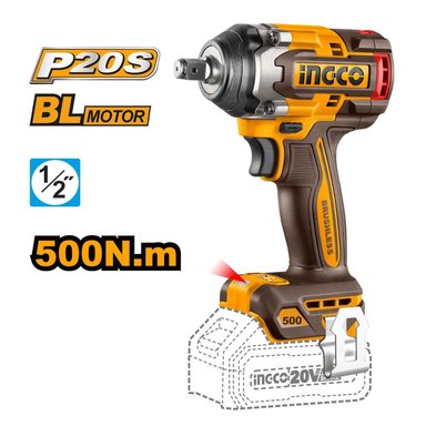 TALADRO PERCUTOR 66NM + LLAVE DE IMPACTO 500NM + SIERRA Y MULTI HERRAMIENTA INGCO - 4