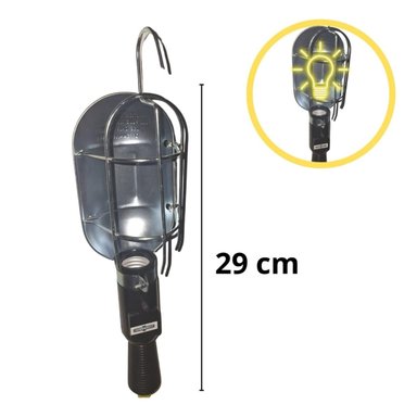 LAMPARA PARA TALLER 7.5 MTS HOME LIGHT CON CANASTILLA METÁLICA - 3