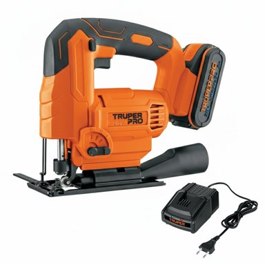 SIERRA CALADORA 20V + 1 BATERIA 2AH + CARGADOR TRUPER