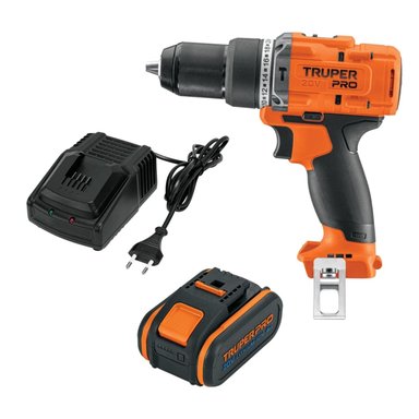 TALADRO PERCUTOR 20V + 1 BATERIA 4 AH + CARGADOR TRUPER