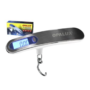 BALANZA DIGITAL PARA EQUIPAJE SOPORTAR 50KG OPALUX