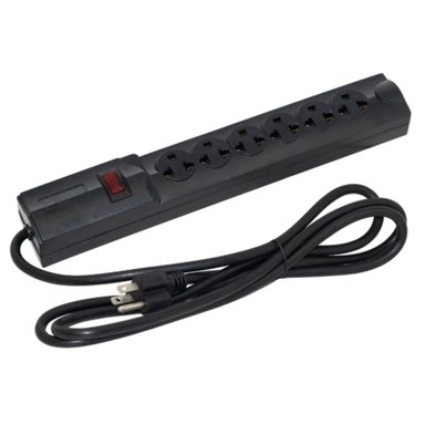 SUPRESOR DE PICO 6 TOMAS 3 METROS OPALUX