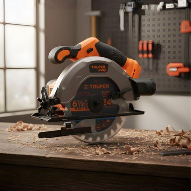 SIERRA CIRCULAR 6 1/2 20V (SOLO CABEZAL) TRUPER - 2