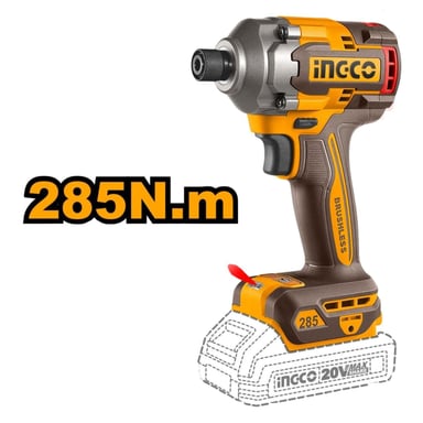 COMBO TALADRO PERCUTOR 66NM + ATORNILLADOR DE IMPACTO 285NM INGCO - 5
