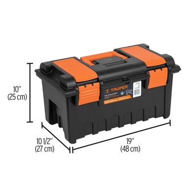 TALADRO PERCUTOR + CAJA DE HERRAMIENTAS 19' TRUPER - 6