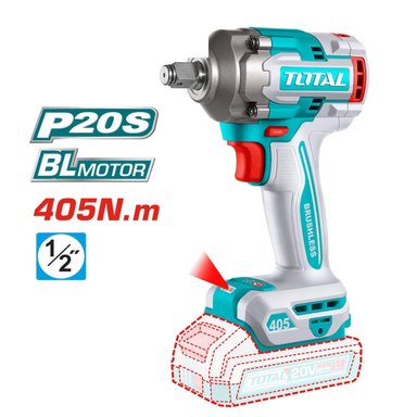 TALADRO PERCUTOR 66NM + LLAVE DE IMPACTO 405NM Y DADOS TOTAL - 8