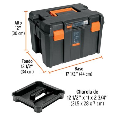 TALADRO PERCUTOR + JUEGO DE 100 BROCAS Y PUNTAS + CAJA TRUPER - 6