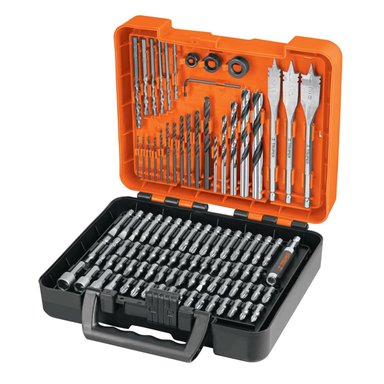 TALADRO PERCUTOR + JUEGO DE 100 BROCAS Y PUNTAS + CAJA TRUPER - 8