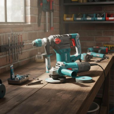 ROTOMARTILLO SDS PLUS 1500W + AMOLADORA 900W TOTAL - 2