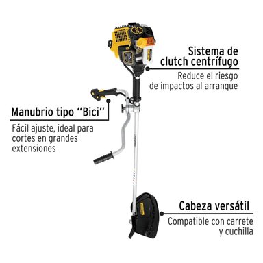 MOTOSIERRA 20' + DESMALEZADORA A GASOLINA PRETUL - 6
