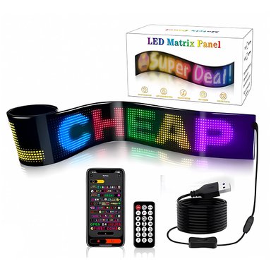 CINTA LUMINOSA LED MULTIUSOS 192 X 898 MM