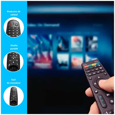 CONTROL REMOTO UNIVERSAL PARA TV LED LCD SMART TV FÁCIL CONFIGURACIÓN - 2