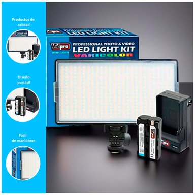 LUZ LED PROFESIONAL PARA FOTO Y VIDEO - 2