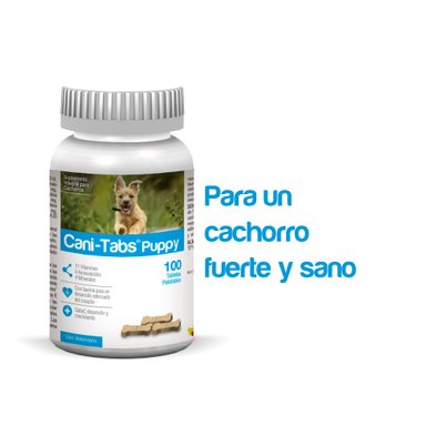 VITAMINA SUPLEMENTO PERROS CANI-TABS CACHORROS 100 TAB DAILY MULTI PUPPY - 1