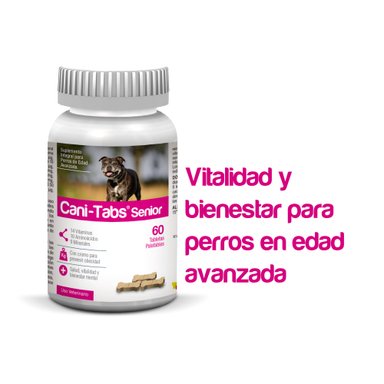 VITAMINA SUPLEMENTO PERROS CANI-TABS SENIOR 60 TAB DAILY MULTI