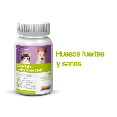 VITAMINA SUPLEMENTO PERROS CANI-TABS 60 TAB HEALTHY BONES CA+P X