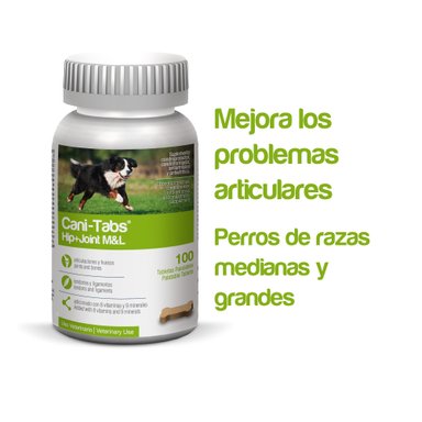 VITAMINA PERROS CANI-TABS 100 TAB SUMPLEMENTO HIP + JOINT MYL