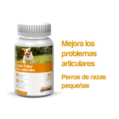 VITAMINA SUPLEMENTO PERROS CANI-TABS 60 TABLETAS HIP + JOINT MINI