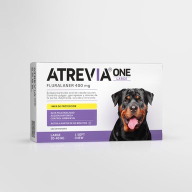 ANTIPULGAS PERRO ATREVIA 20-40KG ONE LARGEX 1 TABLETA