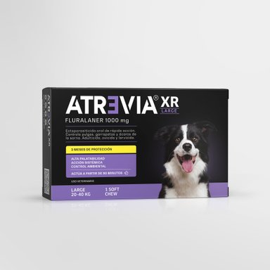 ANTIPULGAS PERRO ATREVIA 20-40KG XR LARGE X 1 TABLETA