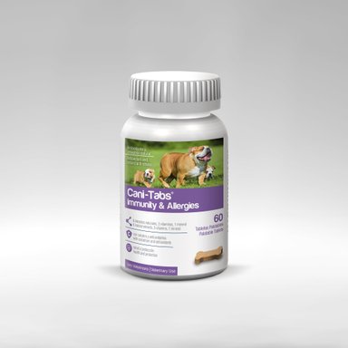 SUPLEMENTO CANI-TABS IMMUNITY Y ALLERGIES FRASCO DE 60 TABLETAS