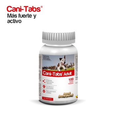 VITAMINA SUPLEMENTO PARA PERROS CANI-TABS DAILY MULTI ADULT X 100 TAB