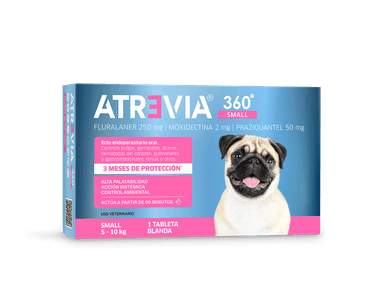 ANTIPULGAS PARA PERROS ATREVIA 360 SMALL 5 - 10 KG X 1 TAB