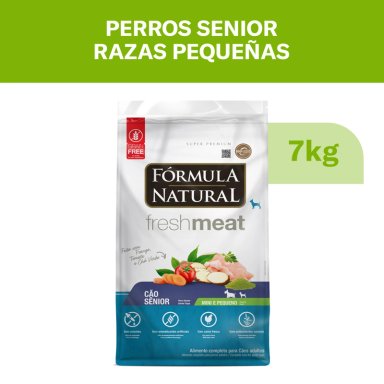 COMIDA PARA PERROS SENIOR FORMULA NATURAL RAZAS PEQUEÑAS X 7KG