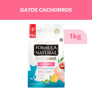 COMIDA PARA GATOS CACHORROS FORMULA NATURAL X 1KG