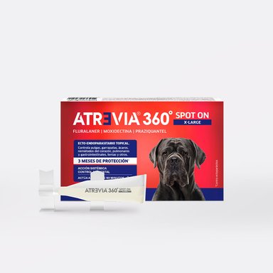 ANTIPULGAS PARA PERROS ATREVIA 360 SPOT ON X- LARGE 37 A 55 KG X 1 PIPETA