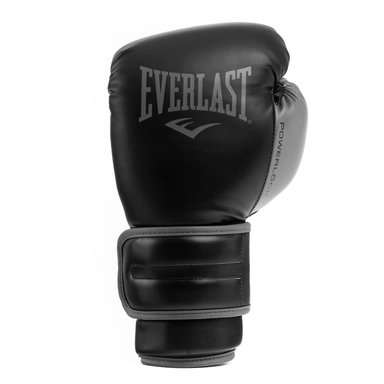 GUANTES BOXEO ECOCUERO EVERLAST P00002284 POWERLOCK 2 TR HOOK Y LOOP NEGRO