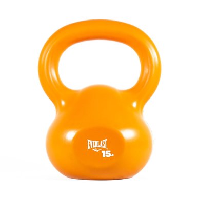 PESA EVERLAST 15LB KETTLEBELL NARANJA